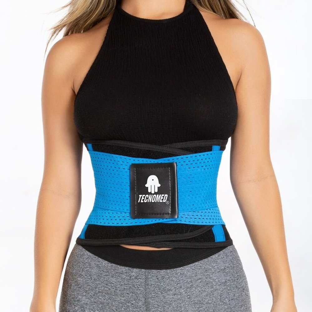 TECNOMED 2 SWEAT FITNESS GYM TRAINER SUPPORT BELT